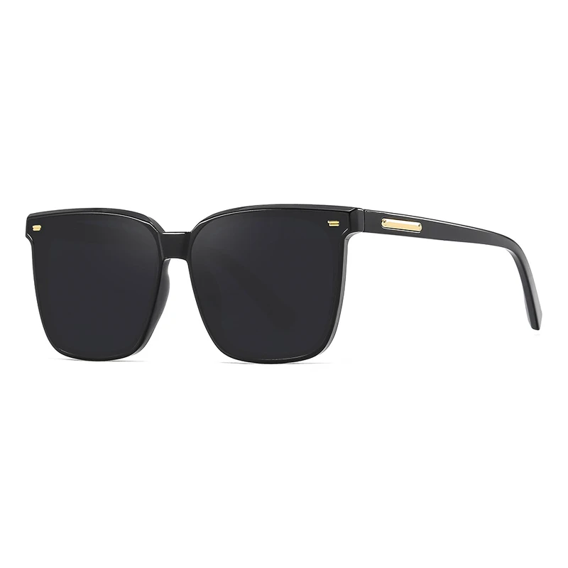 Wholesale  UV400 sunglasses Fashion square big fame glasses Women Adult Plastic Sunglasses New Arrival 2024