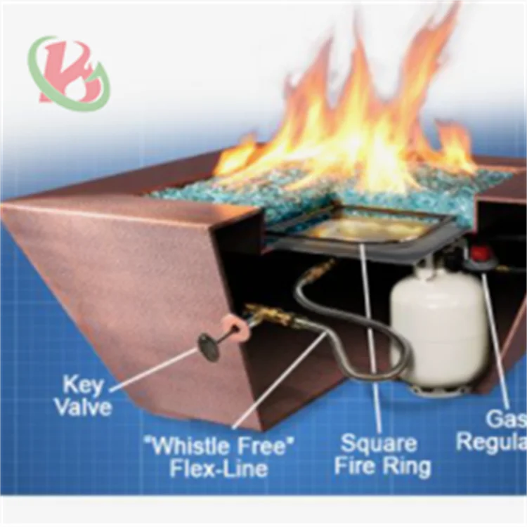 fire pit and waterfall for pool water fire heaters gardens decorations fire pit pool fountain waterfall