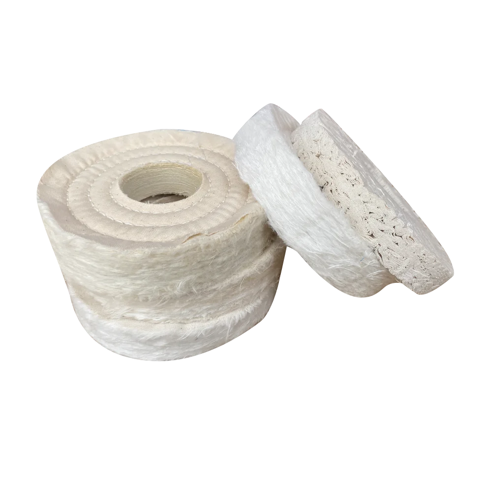 Mirror Metal Stainless Steel Polishing Pearl Cotton Cloth Wheel For Jewelry Polishing cotton polishing wheel