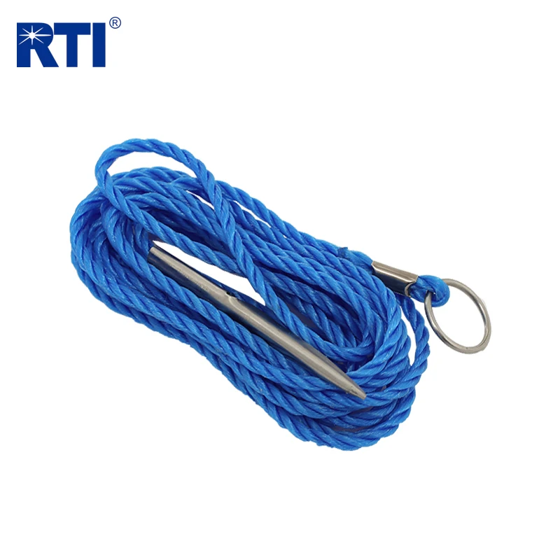 Best Quality Polyethylene Ring Stainless Steel Needle 275cm 366cm 915cm Heavy Duty Poly Fishing Stringer