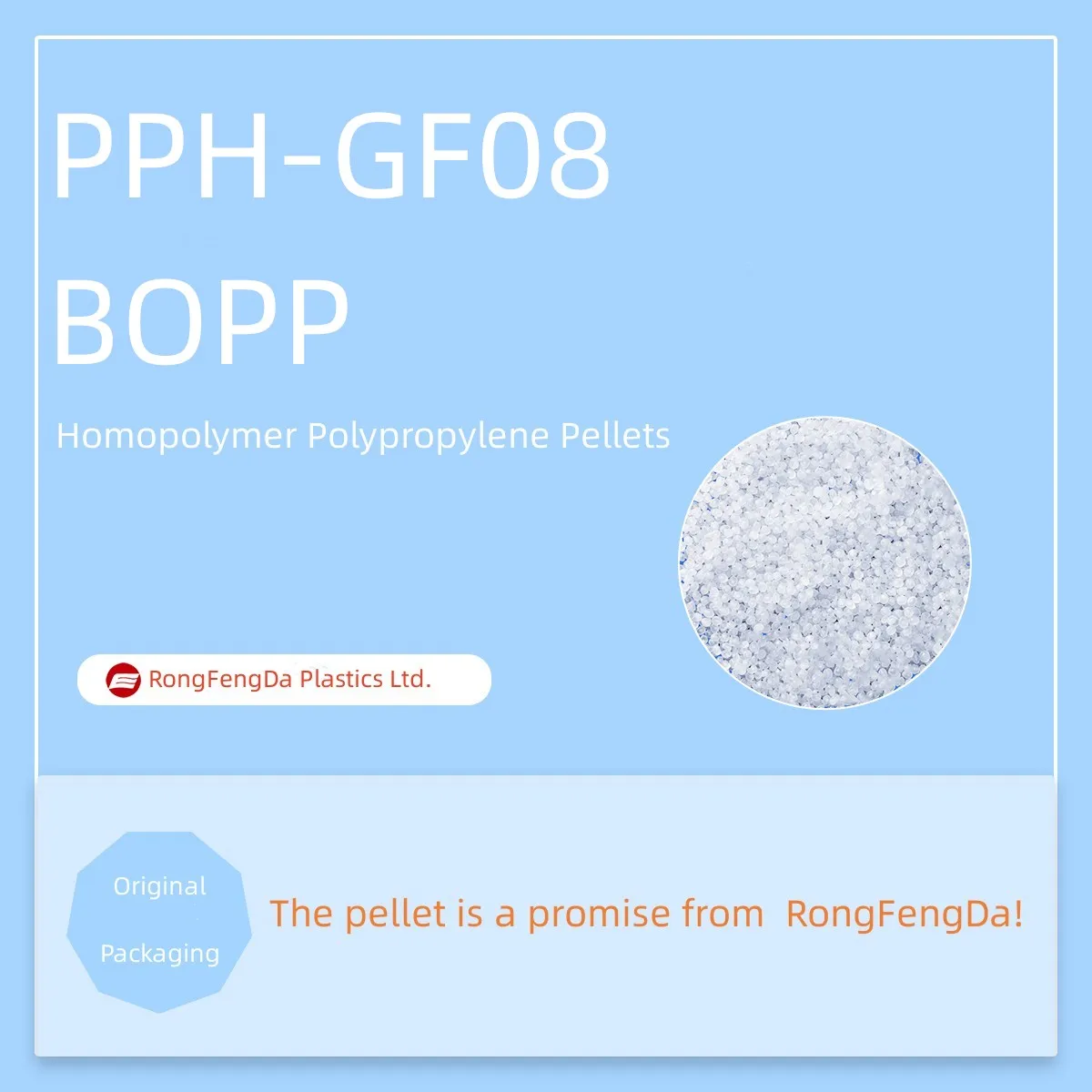 Virgin PP Granules BOPP Plastic Film Grade PPH-GF08 PP Resin Polypropylene Raw Material Price Natural PP Pellets Extrusion Grade