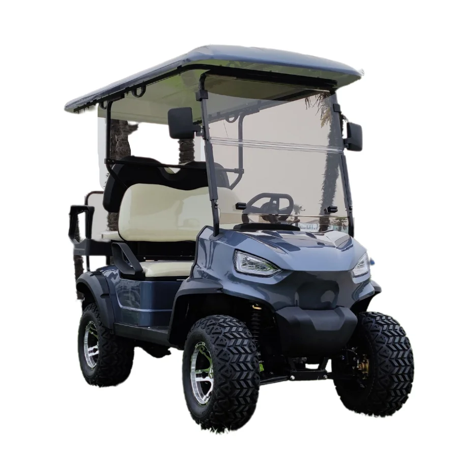 2023 customized off-road 72V lithium battery hunting buggy 8 seater street legal golf cart