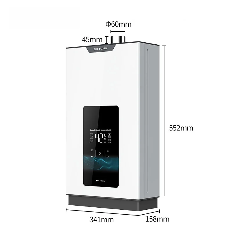 10L 12L Gas water heater household constant temperature natural liquefied gas High Performance strong Emission Type