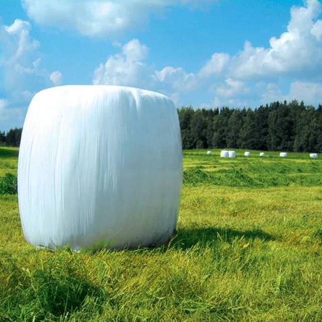 Customized farm bale foil silage hay wrapping plastic to make silage