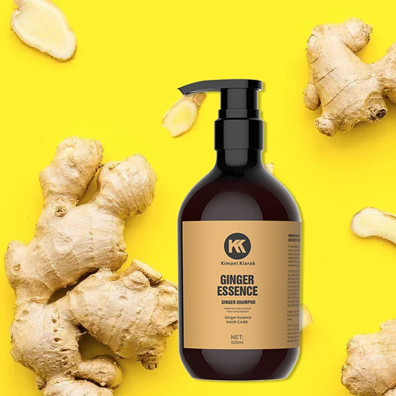Fast Delivery Private Label Organic Hair Growth Shampoo Anti Hair Loss Hair Thickening Ginger Shampoo