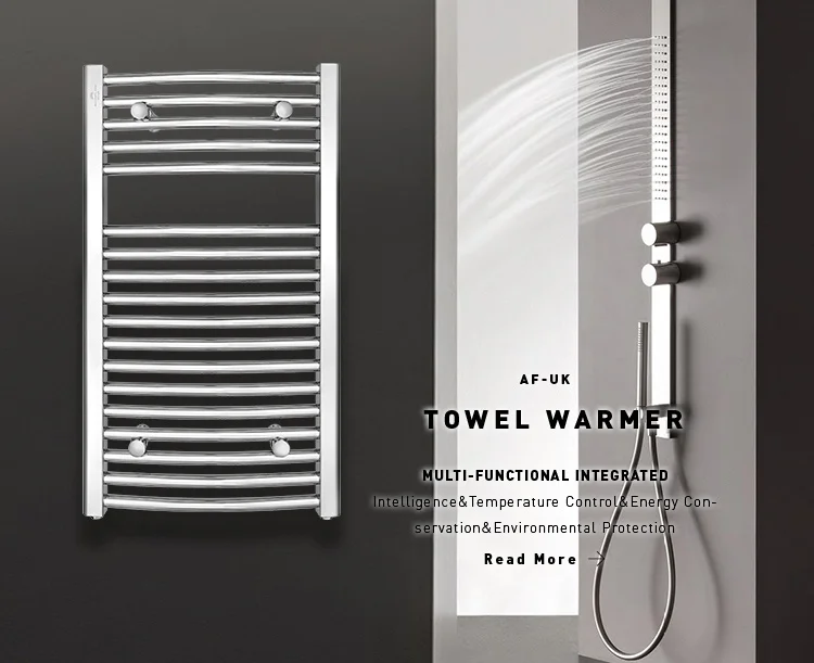 Water heating radiator wall mounted hydronic towel warmer bath towel warmer