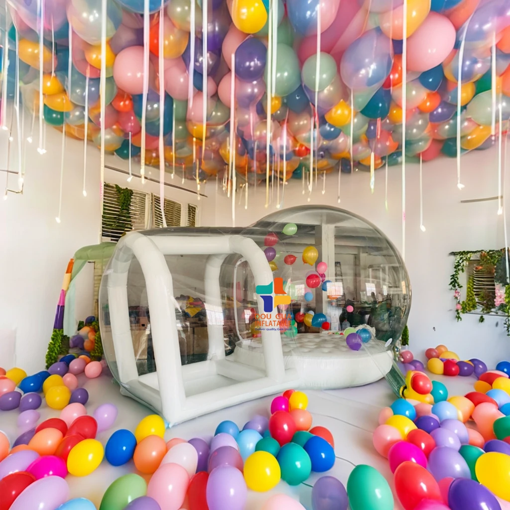 10% off for new customer Commercial Kids Party Clear Dome Balloon Garden Tent Bubble Tent Inflatable Bubble Bounce House
