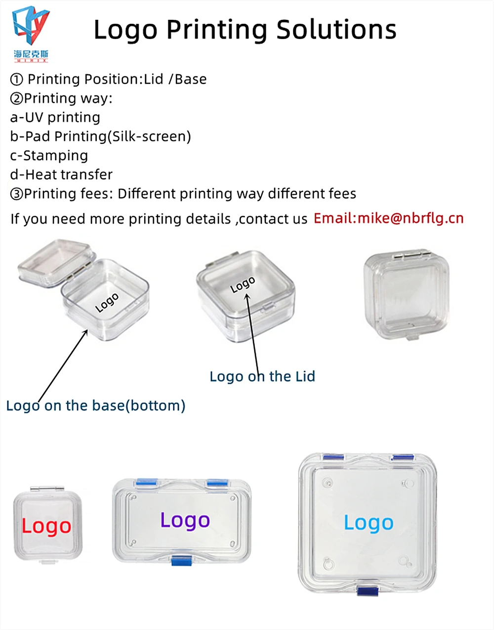 Logo printing solution
