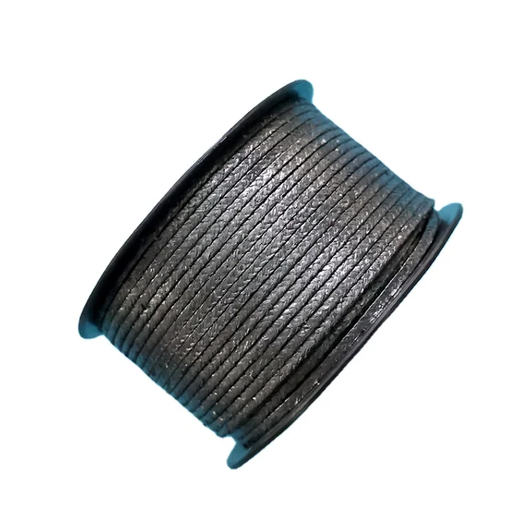 Наилучшее качество ptfe пропитанный Расширенный графитовый сальник пластиковая упаковка