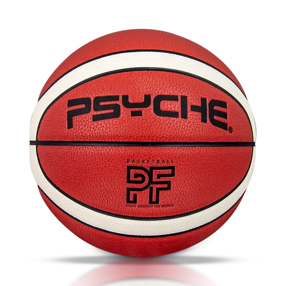 PSYCHE  paire de basketball wholesale basketball custom  PU leather Offical size 7 basketball ball