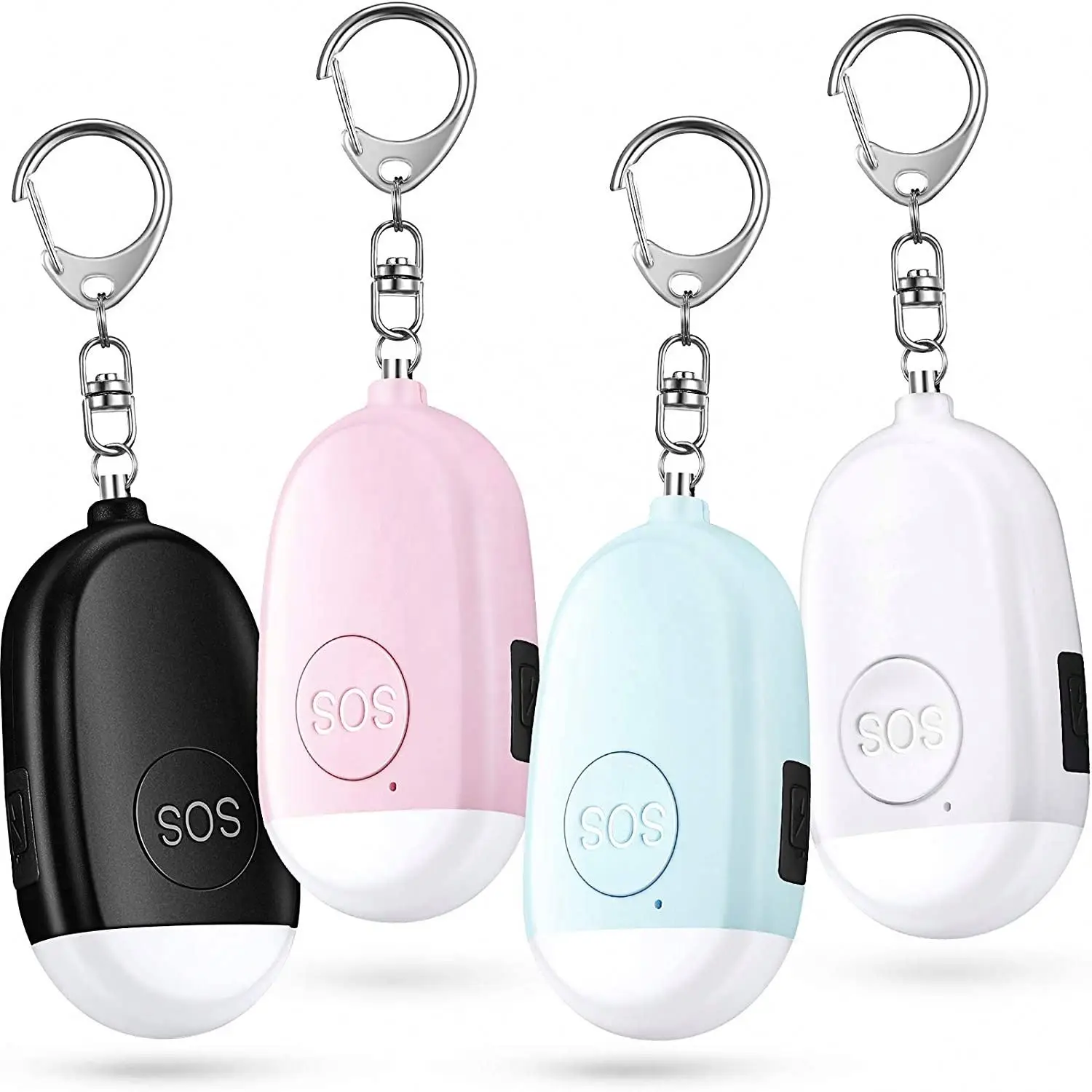 USB Перезаряжаемый брелок для самообороны с аварийным светодиодным