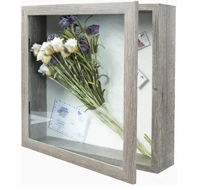 Рамка для фотографий Deep Shadow Box с льняной