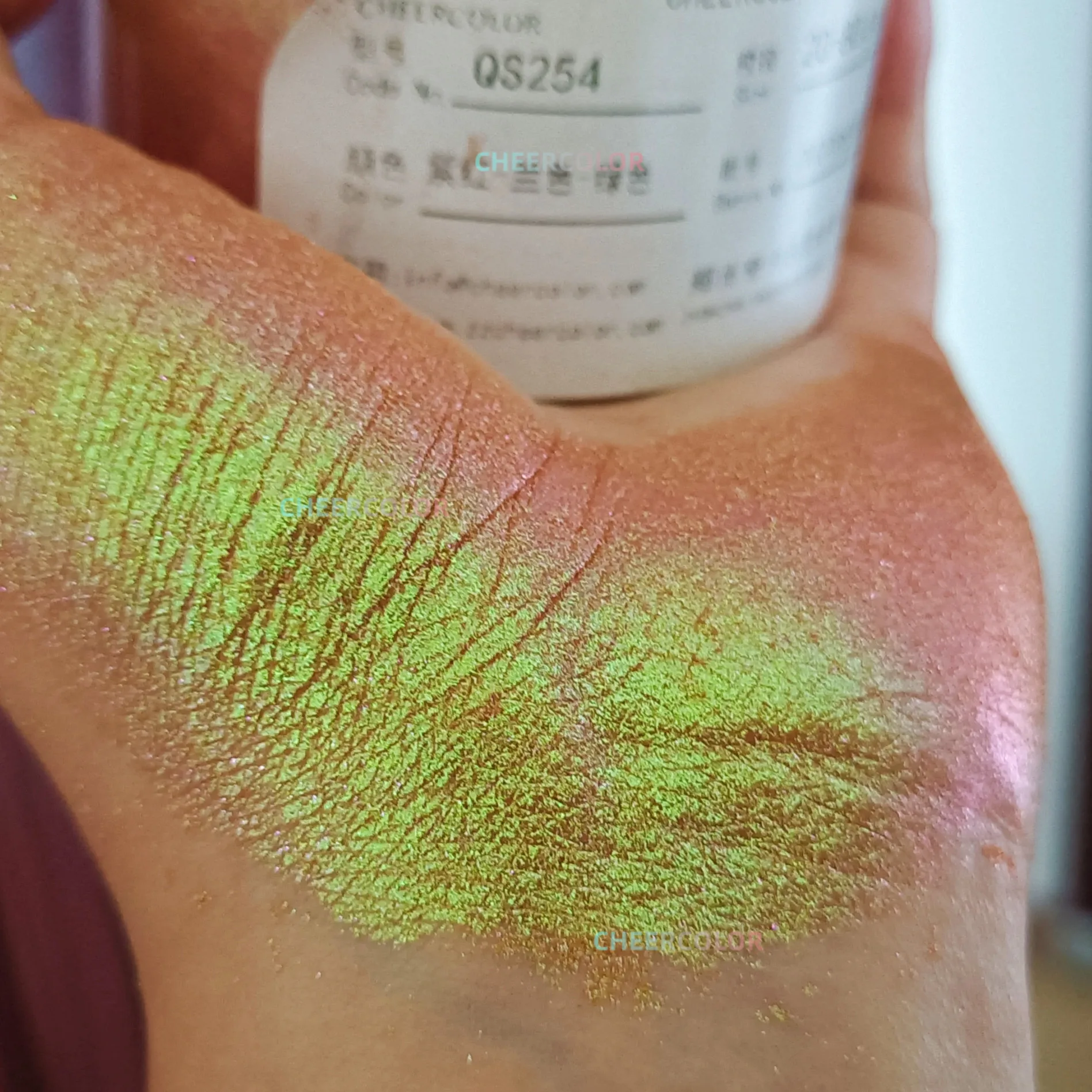 Cosmetic Grade Multi chrome Pigment Super Shift Chameleon Pigment Powder