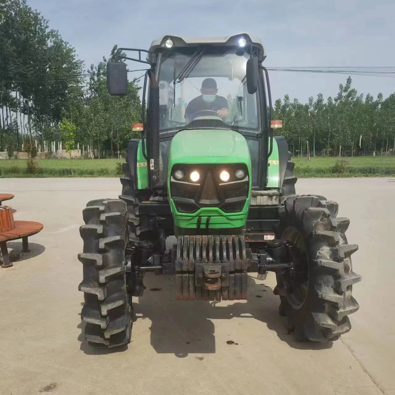 Подержанный DEUTZ-FAHR трактор 100 hp ТРАКТОРЫ для сельского