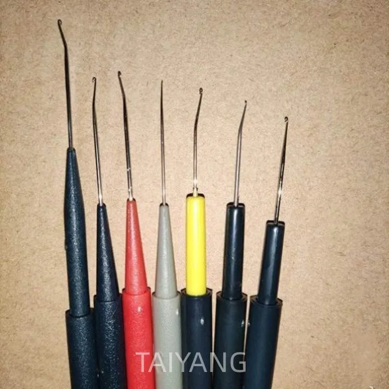 Warp knitting machine spare parts 0.8mm  1.1mm yarn hook needle, yarn hook needle/