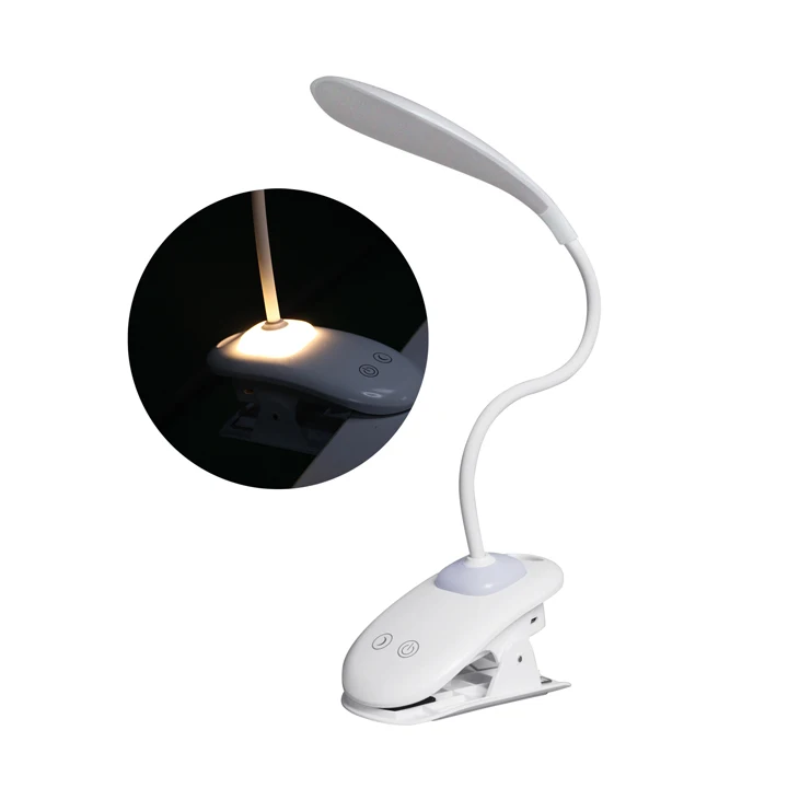 
Promotion Night reading Book Light Arm Flexible Mini LED Clip Rechargeable Usb Light Touch Table Desk Lamp/Light LED 