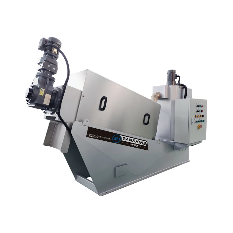 DehydrationdeviceDewateringSludge DehydratorDewatering separatorSpiral sludgedehydratorRubberindustry oil water separator sludge