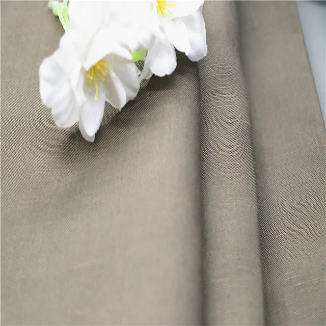 
70% tencel 30% linen fabric woven fabric 