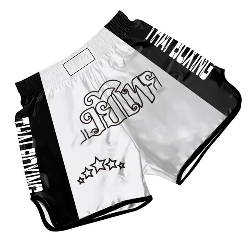 Customized Martial Arts Wear MMA BJJ Fight Club FTG Quick Dry Plus Size Outdoor Sports Jogging Run Gym Boxing Pants Boxer Shorts