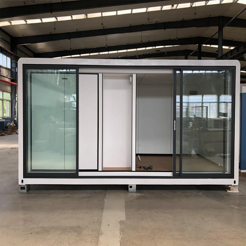 Luxury Big Space Ready House With Wood and Steel Structure Expandable Prefab House Good Insulation