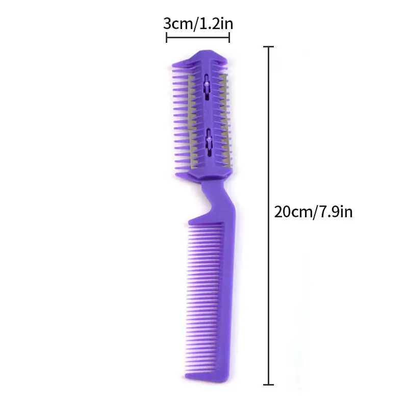Wholesale Color Box Packaging Small Double Sided Pet Needle Comb Dog Cat Grooming Hair Comb