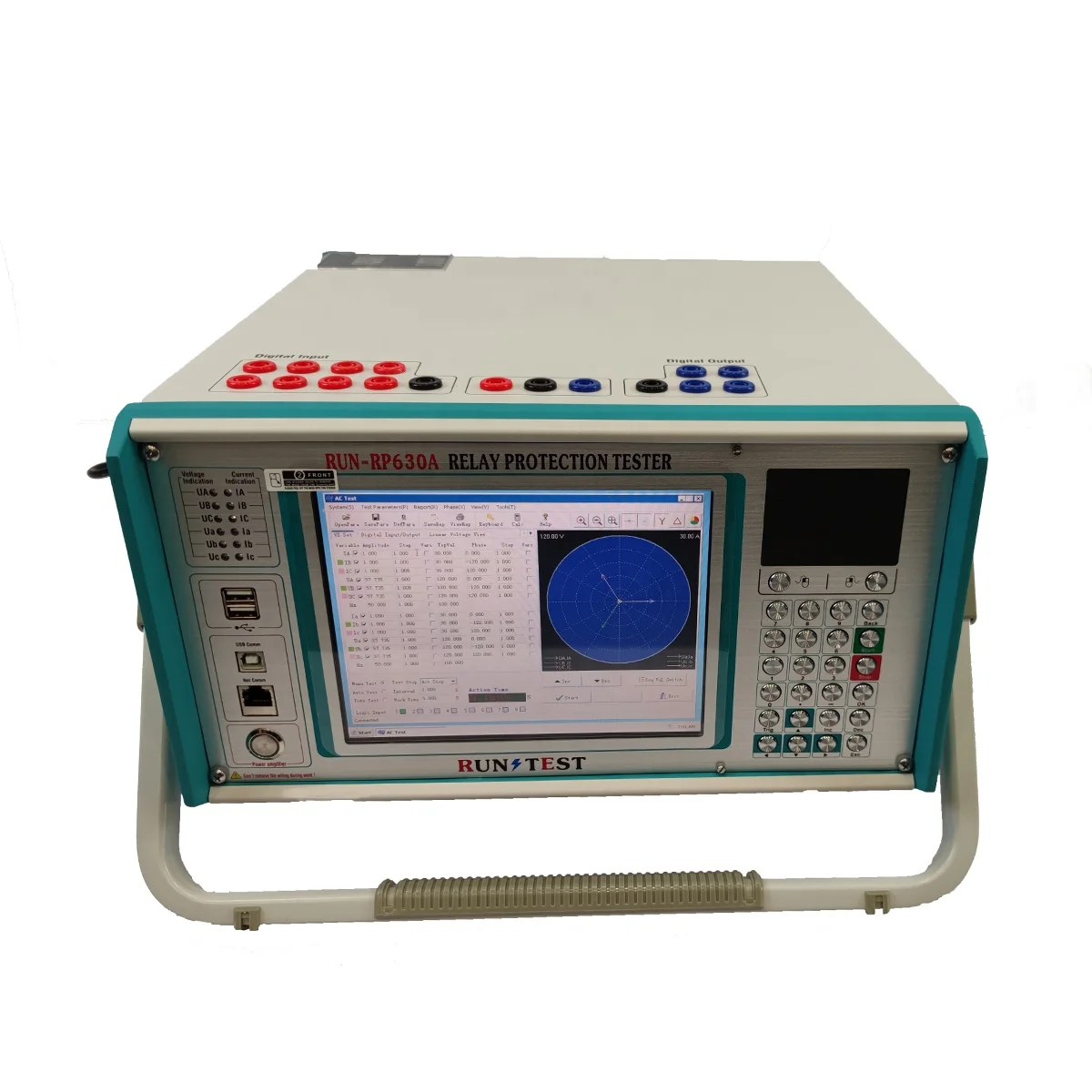 Protection Relay Test Set 6 Phase Electrical Secondary Injection Protection Relay Tester with ce certification