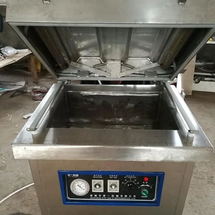 
DZ 400/500/600 Automatic Large double chamber vacuum packing machine or vacuum packer for Tea Meat Rice Food Fish 