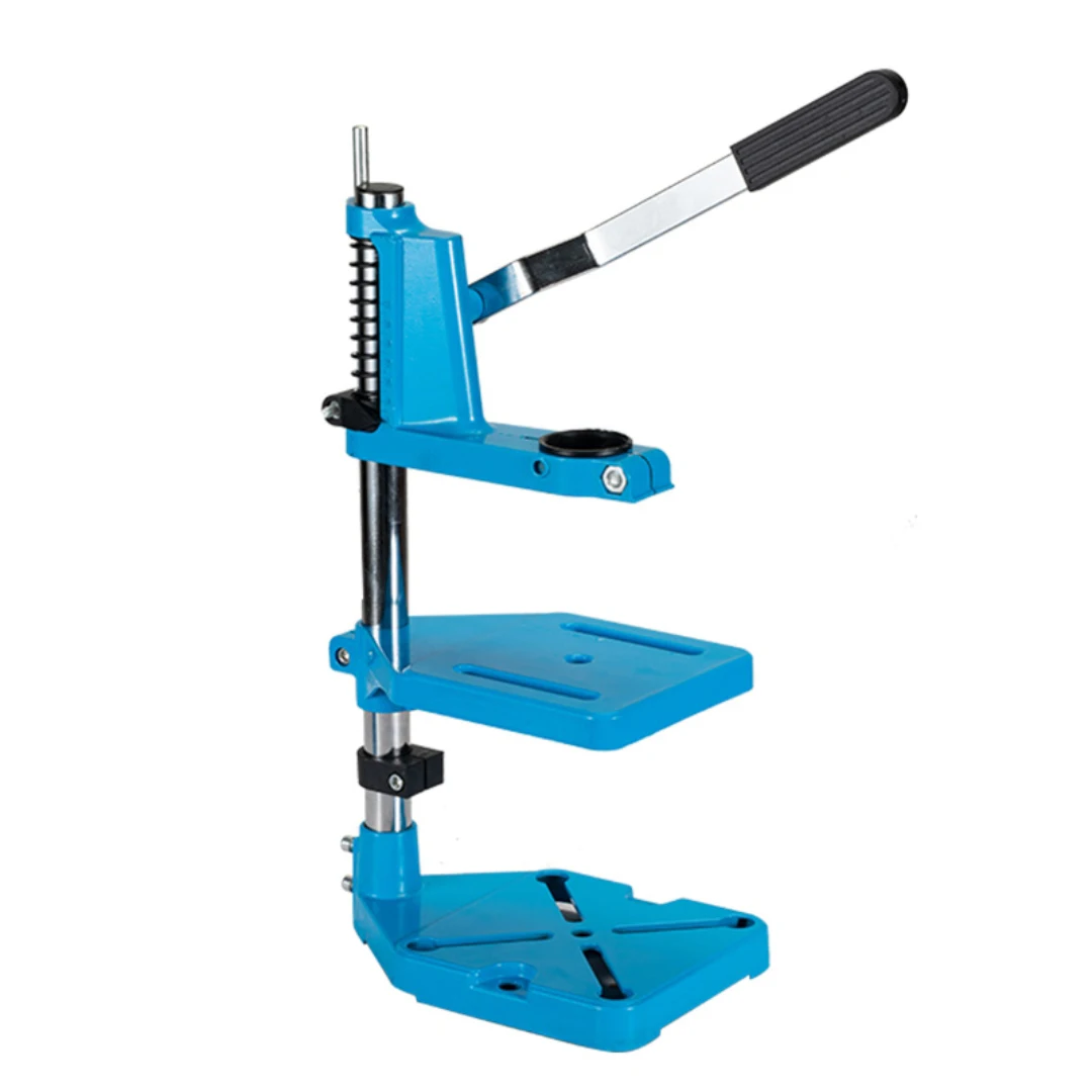 Aluminum  Drill Press Stand Small Drill Stand  With  One Clamp Mobile Stand Drill Herramientas De Carpinteria