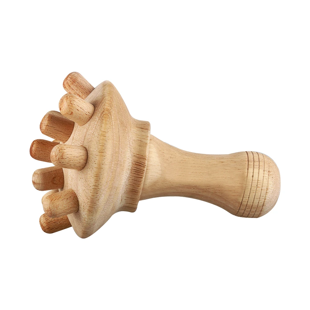 Wood Therapy Massage Roller Maderoterapia Set Wooden Scalp Massager