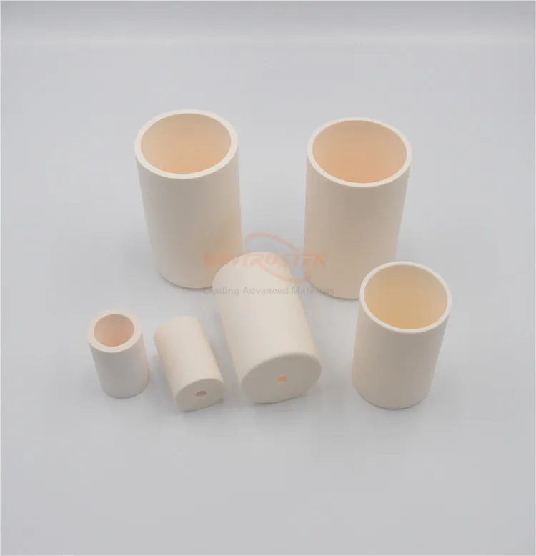 High Purity Al2O3 Alumina Ceramic Crucible for Melting Metal Gold Aluminum