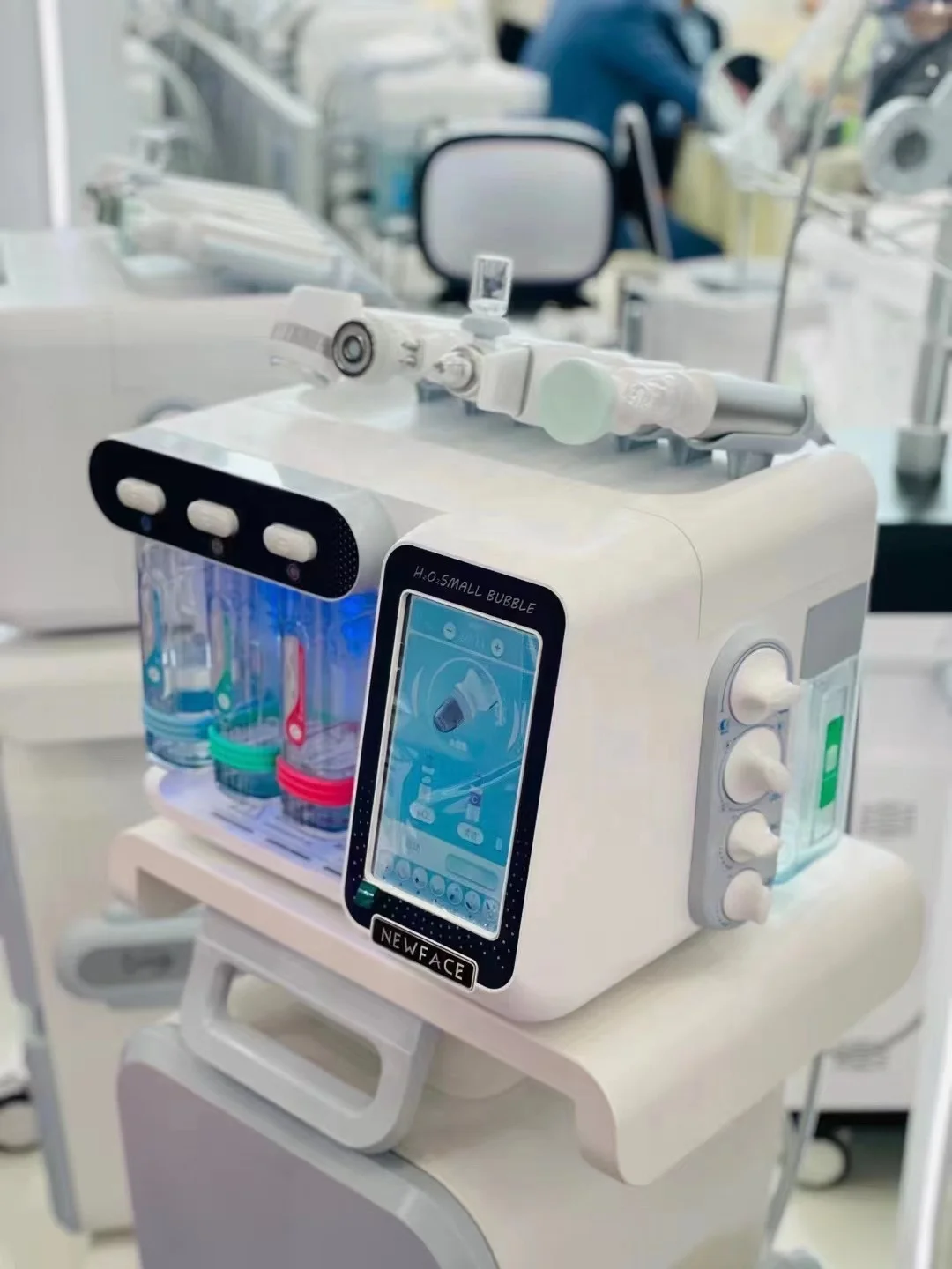 Hotselling aqua hydro facial machine water oxygen nano sprayer beauty machine aqua peeling facial machine