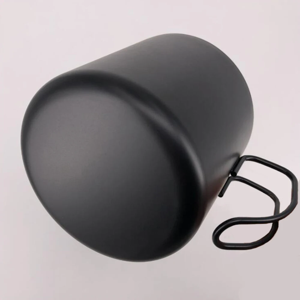 Wholesale Stainless Steel 304 Double Wall Cup With Steel wire handle Insulated Beer Mug Thermal Milk Coffee Cups