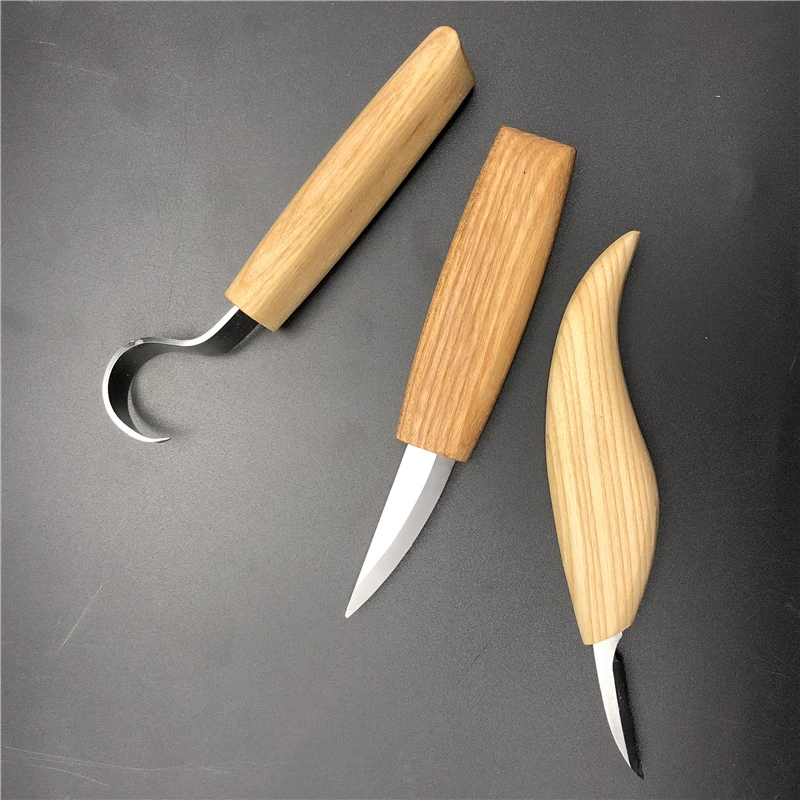 Spoon Hook Knife Tool Set For Wood Carving