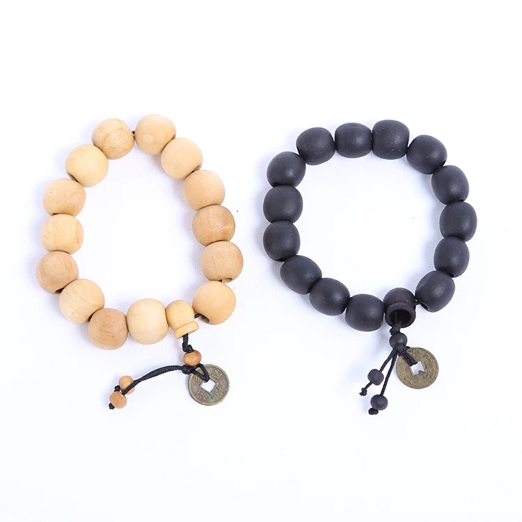 Custom Latest Design Wood Beads Bracelet Good Quality Personalize Handmade Jewelry Bangle
