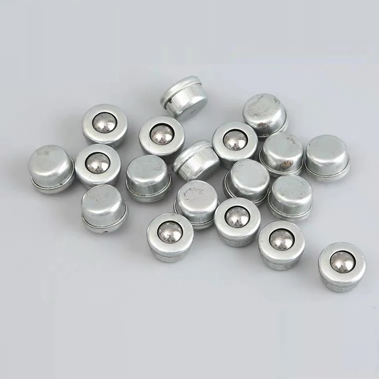 Single direction and Eccentric Chrome steel Alloy Steel Galvanized Flexible Ball Transfer Unit For Table Transfer