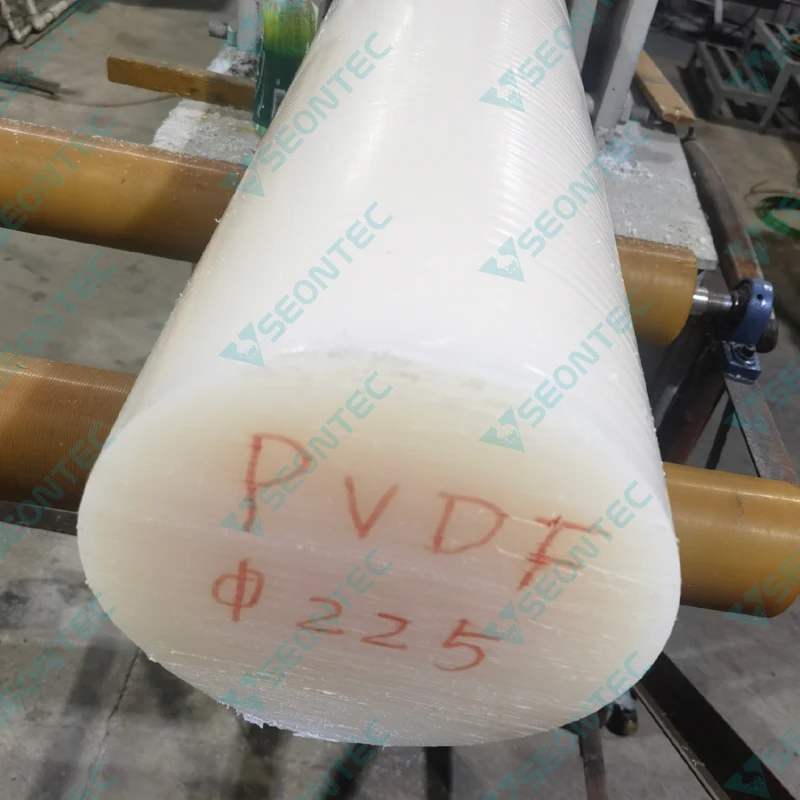 Virgin PVDF Plastic Rod PVDF Bars
