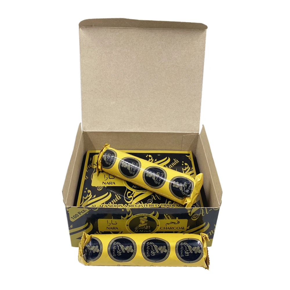 YKS low ash 35mm polo shisha fruit wood charcoal hookah coal smoking tobacco