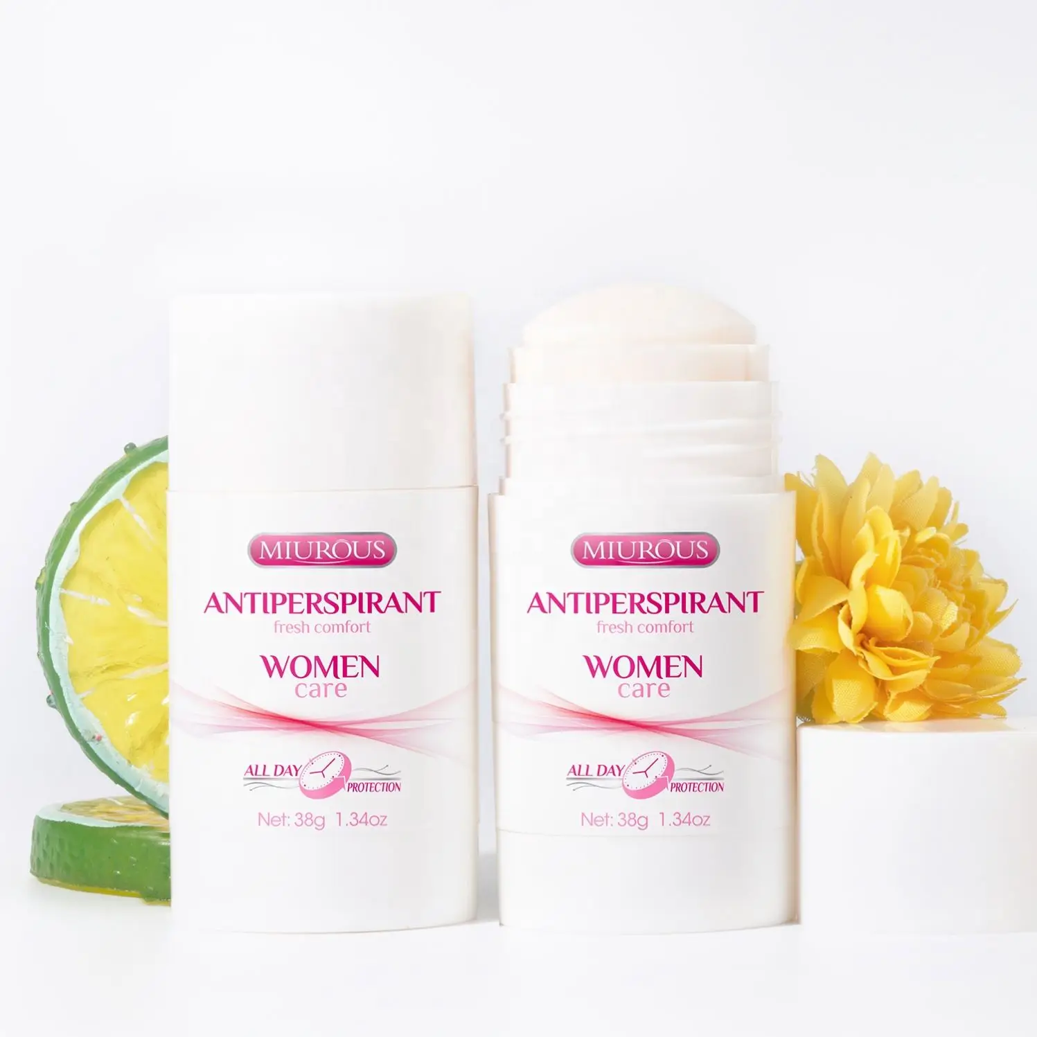 Protection Women Mens 100% Vegan Natural Smell Armpit Antiperspirant Cream Sweat And Odor Deodorant Stick