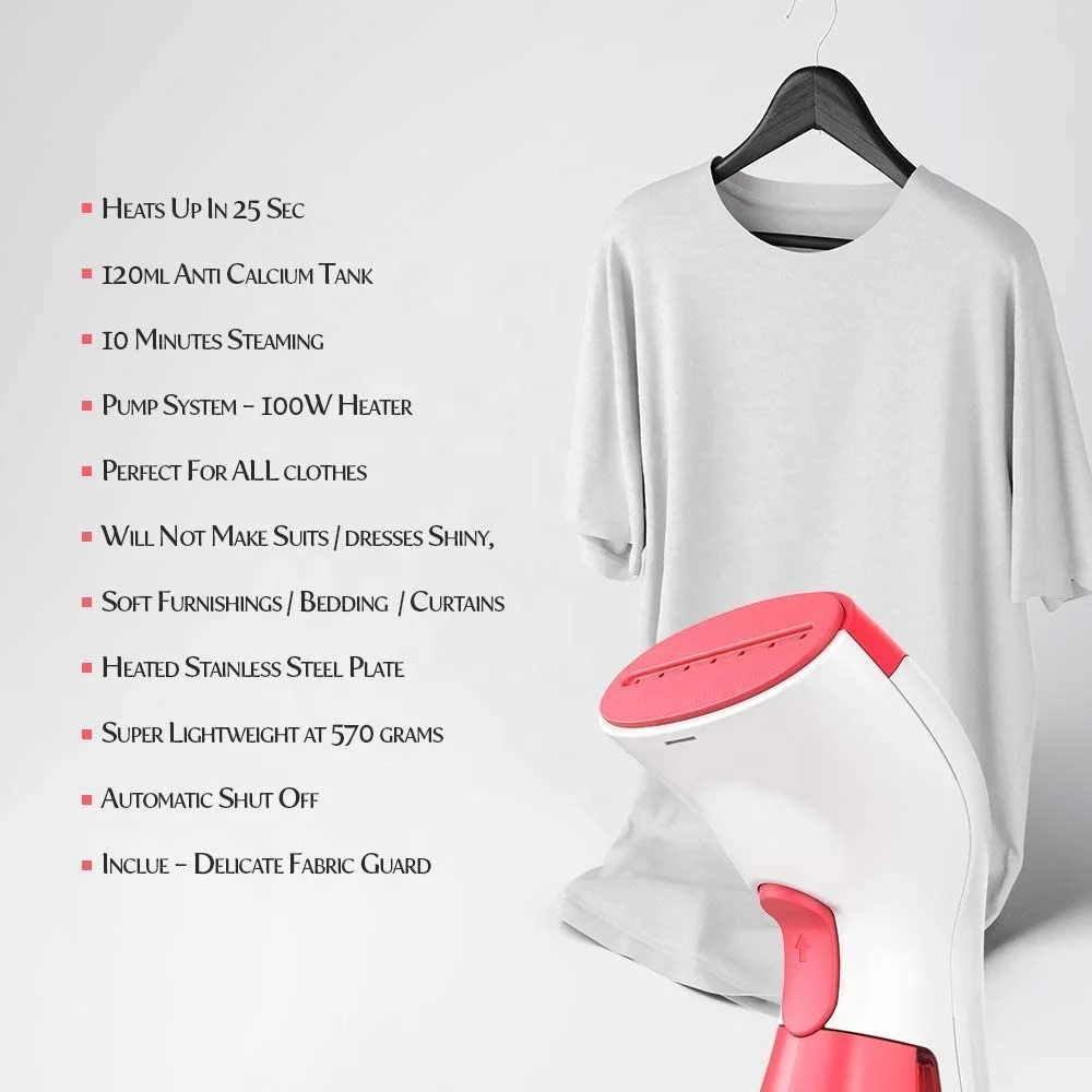 Handheld Steamer for Clothes Home Portable Travel Fabric Clothing Iron garment Steamer