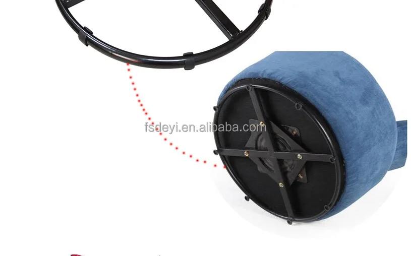 New Bar Stool Office Chair Base 360 Degree Rotate Round Recliner Bracket Mechanism Bottom Swivel Plates Chair Base For Lazy Sofa