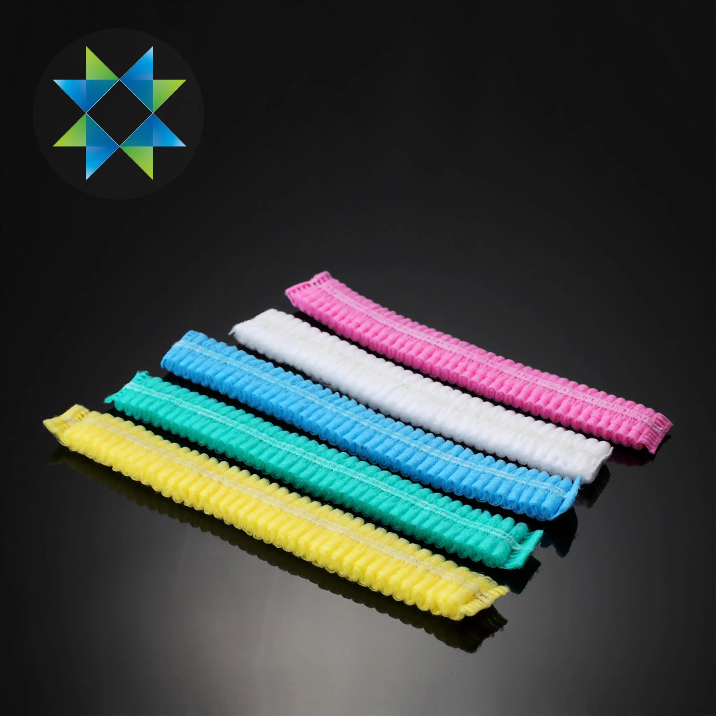 SKPURE whole sale high quality disposable non-woven Bouffant hair net cap