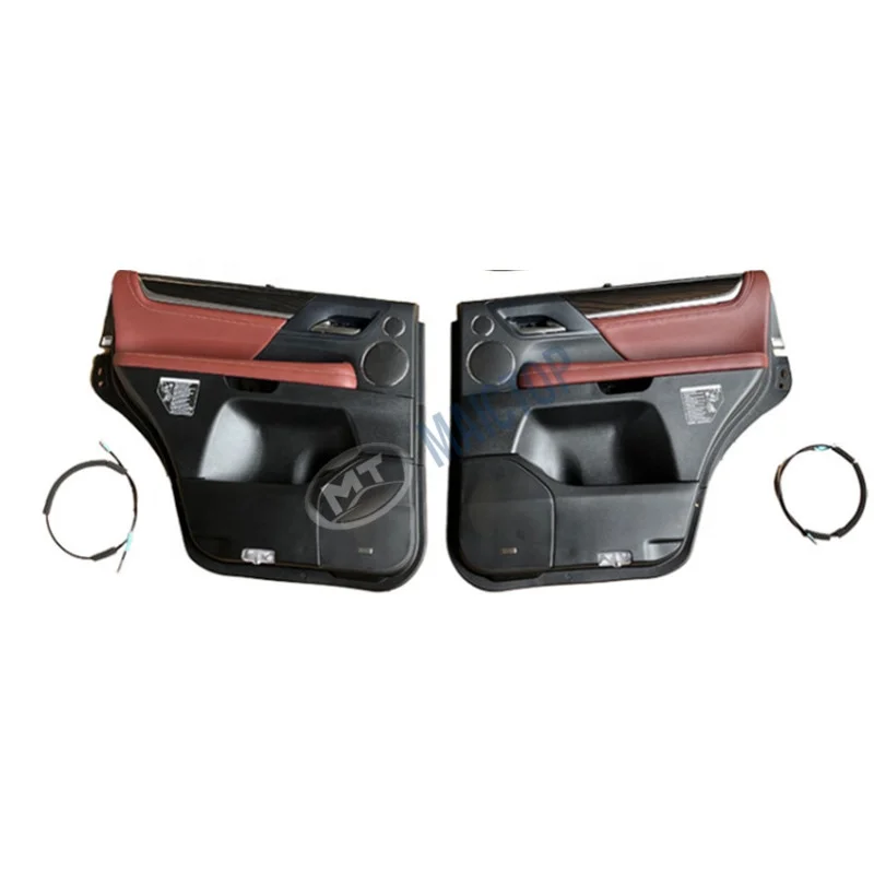 MAICTOP car interior body kit side door plate for lx570 2021 door panel upgrade kit
