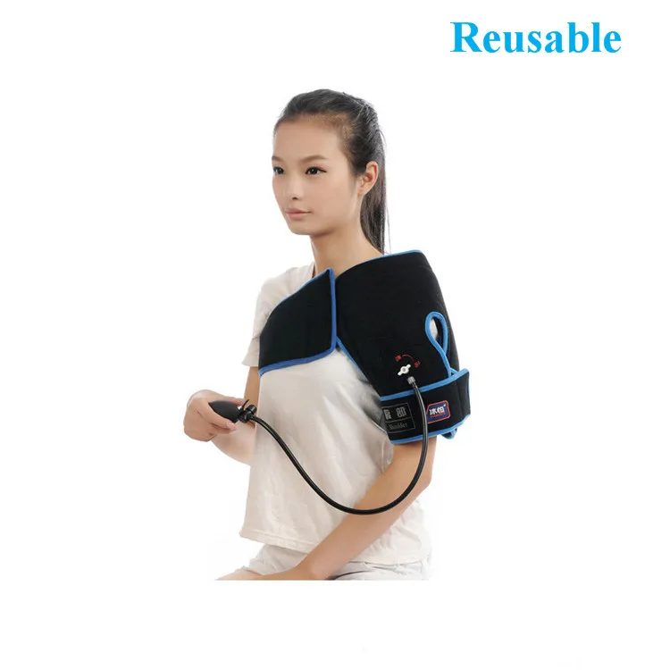Compression Ice Pack for Knee Cold Therapy for After Knee Surgery and Pain Relief Inflatable Brace with Air Pump