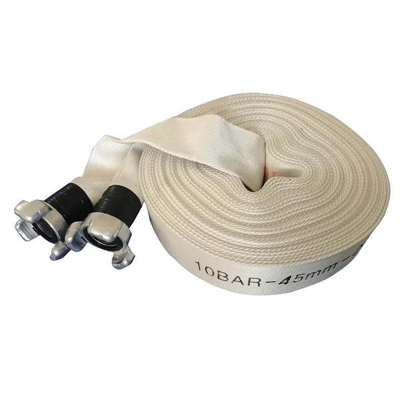 2-1/2 Inch Spanish Type Fire Hose EPDM Rubber Lined With Couplings