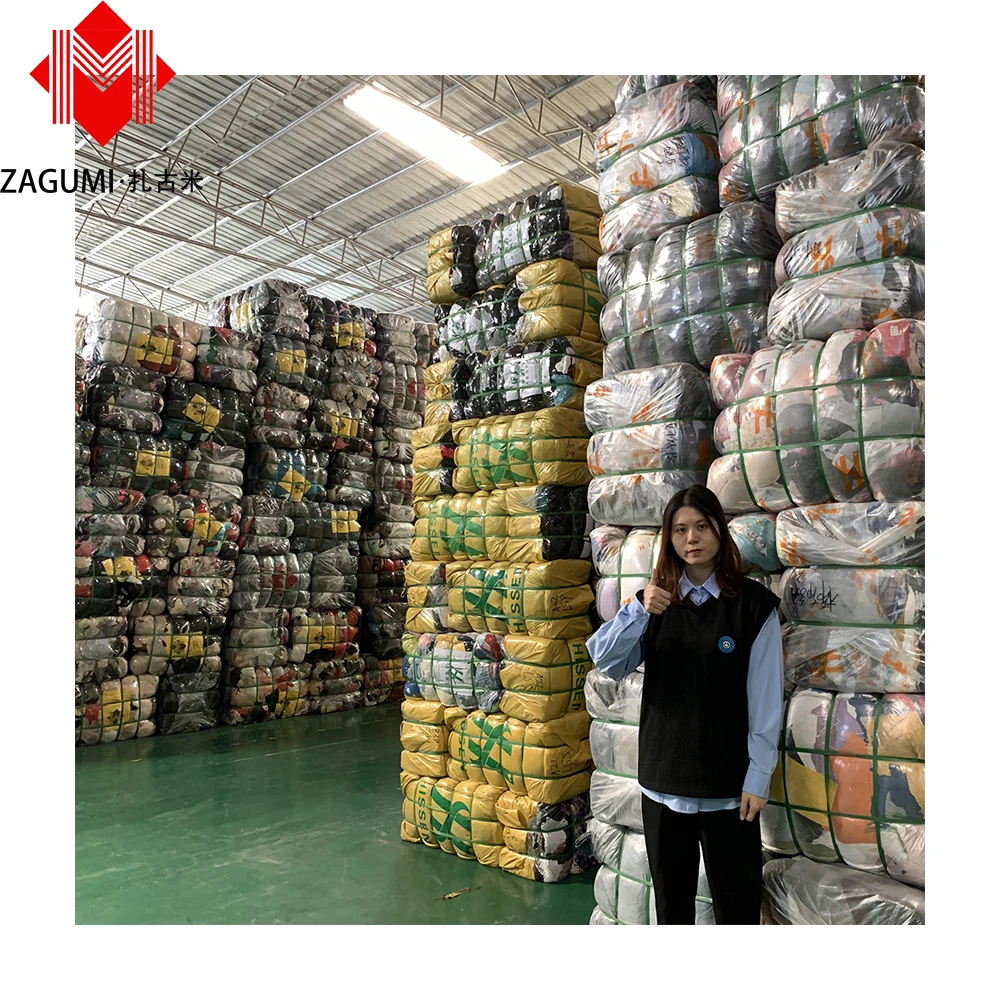 2023 Fashion Wholesale Used Clothes Assorted Bulk Clothing Tops Womens Dress