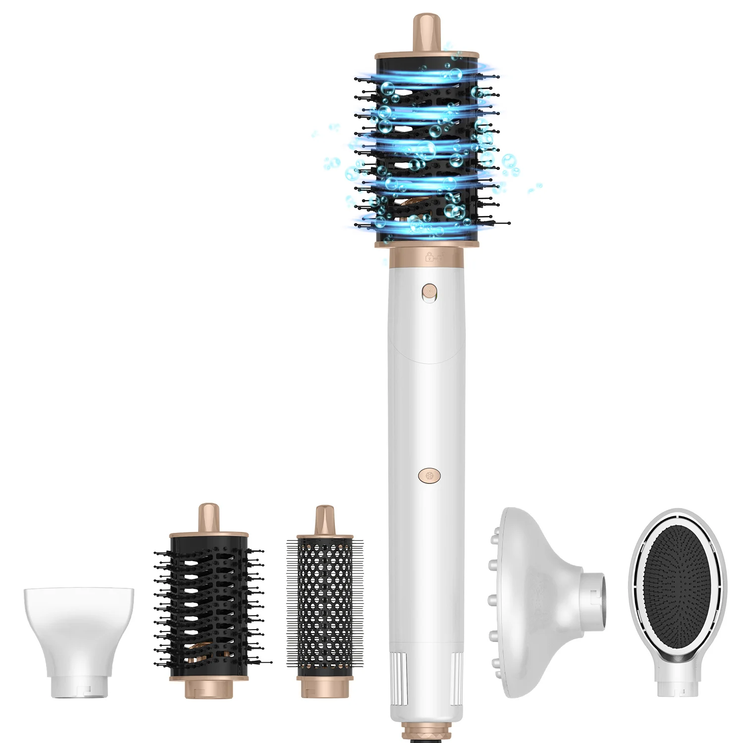 5 in 1 Air Styler  automatic curler for long hair hair dryer and volumizer blow dry brush for curling drying straightening