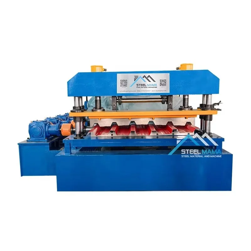 High Performance Gear Box Trapezoidal IBR Roofing Sheet Machine Production Line For America