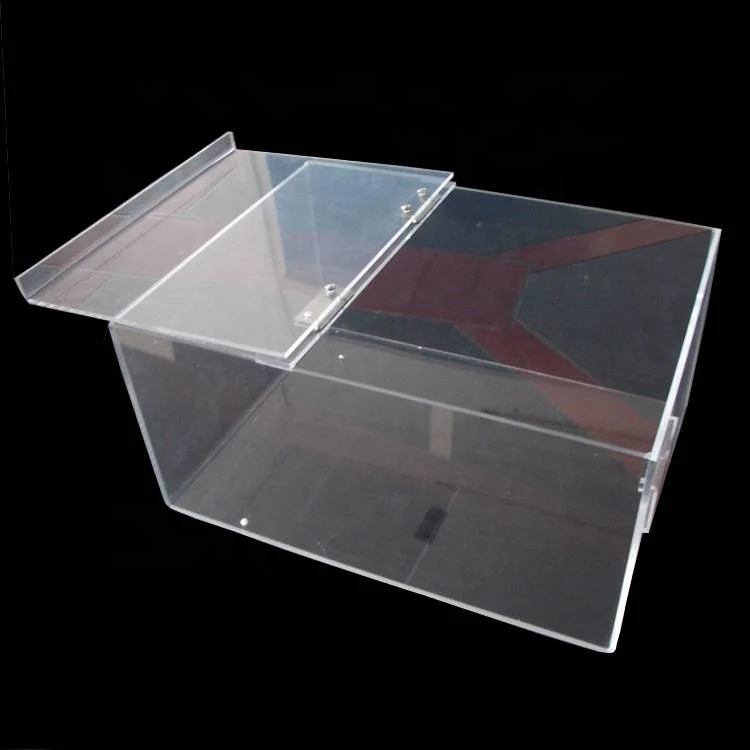 Hot sell  Transparent Acrylic Candy Box Display  showcase with Lid
