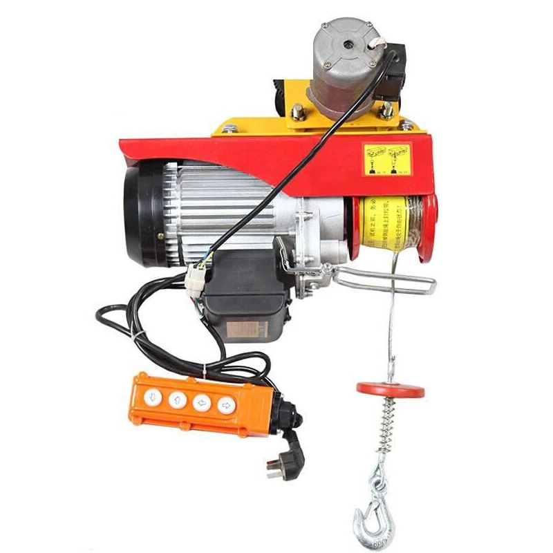 New product security design easy to install electric hoist electric winch with high-quality copper motor for construction site