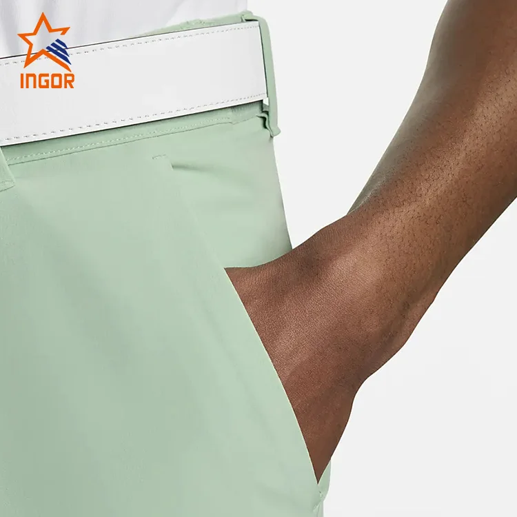 Ingor Essentials Outdoor Thick Mens Quick Dry Lightweight Casual Pants Classic Slim Fit Stretch Golf Pant with Pockets